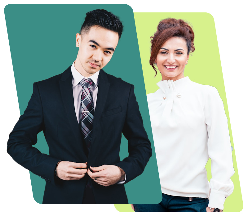 Business consultant team working together